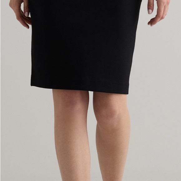 Quince Ultra-Stretch Ponte Pencil Skirt L - Picture 9 of 10